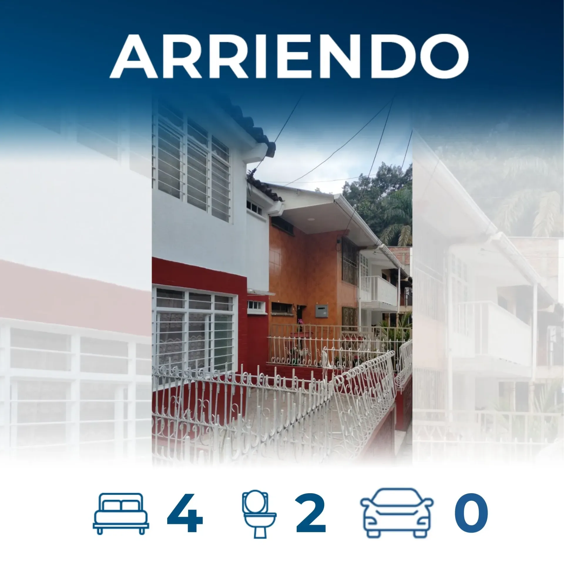 Casa en Arriendo al norte de Cali, Barrio Guayacanes | $1.200.000