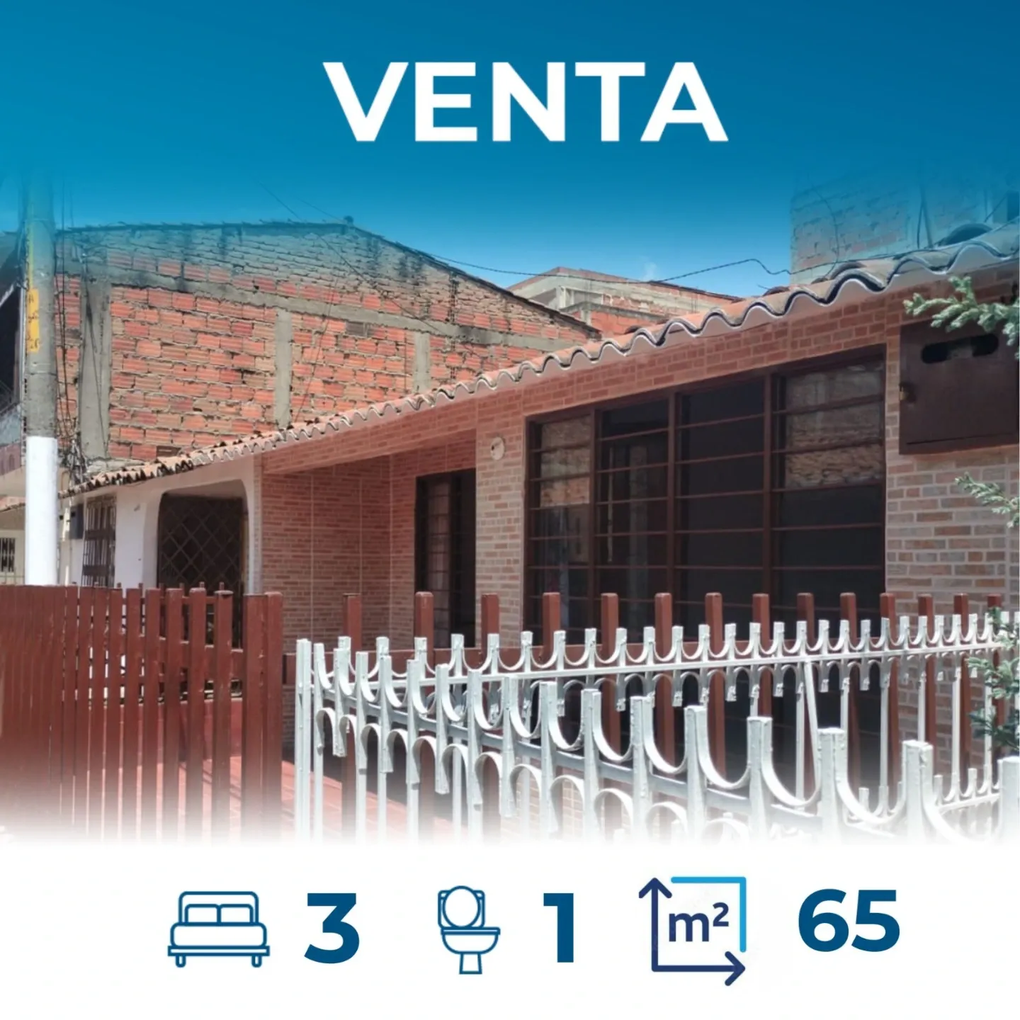 Casa en venta en el norte de Cali, Barrio Ciudadela Floralia | $190.000.000