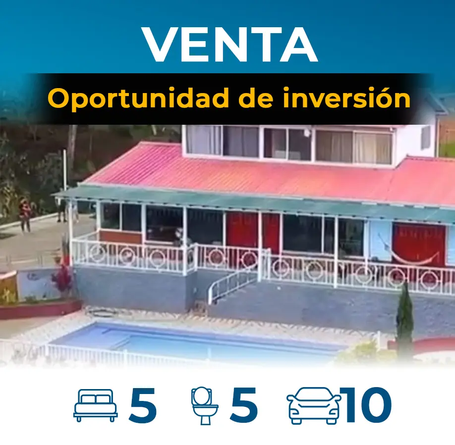 Casa Campestre / Alto San Pablo Restrepo Valle $1.750.000.000